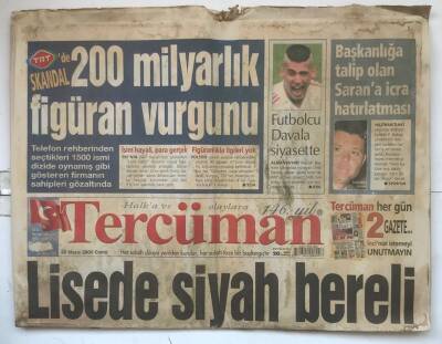 Tercüman Gazetesi 26 Mayıs 2006 - Radyasyon Yok Esnafın Zararı Çok GZ7402 - 1