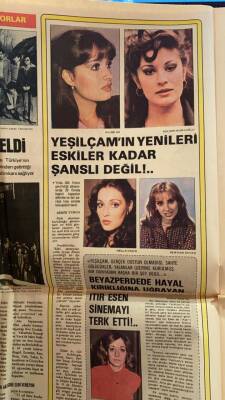 Tercüman Gazetesi 26 Ocak 1979 - Yeşilçamın Yenileri Eskiler Kadar Şanslı Değil !... Müjde Ar - Gülşen Bubikoğlu - Necla Nazır - Perihan Savaş GZ69062 - 2