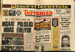 Tercüman Gazetesi 26 Temmuz 1972 - Türkiyeyi 18 Yıldır Görülmemiş Bir Sıcak Kapladı GZ70802 - 1