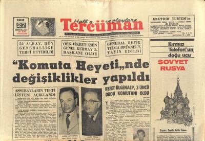 Tercüman Gazetesi 27 Ağustos 1967 - İş Bankası 43 Yaşında - Galata Kulesini Hilton Kiraladı GZ118990 - 1