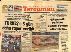 Tercüman Gazetesi 27 Ağustos 1981 - Kamuran Akkor Başarılı Bir İmtihan Verdi GZ67294 - 1