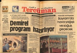 Tercüman Gazetesi 27 Ekim 1979 - Sihirli Lambadan Yerli Ve Yabancı Sanatçılar Çıkacak - Zerrin Özer - Tanju Okan - Şenay GZ65714 - 1