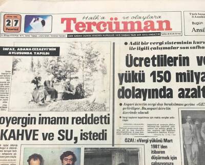 Tercüman Gazetesi 27 Ekim 1980-Dev-Sol Lideri Yakalandı GZ36650 - 1