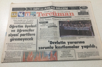 Tercüman Gazetesi 27 Ekim 1982 - Bir Türk Genci Norveçde Kahraman İlan Edildi - GZ15373 - 1