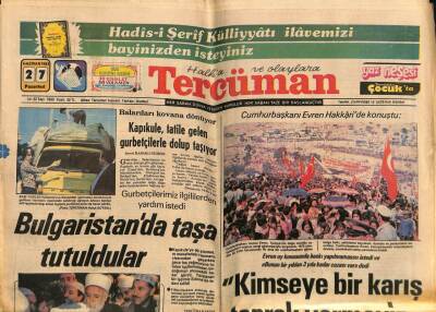 Tercüman Gazetesi 27 Haziran 1983 - En Pahalı Giyinen Lider Özal , En Ucuz İse Calp GZ69599 - 1