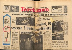 Tercüman Gazetesi 27 Mart 1968 - Bahadır Dulgerin Cenazesi Dün Yurda Getirildi GZ67021 - 2