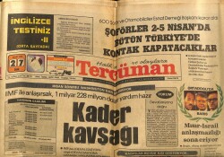 Tercüman Gazetesi 27 Mart 1979 - İngiltere Türk Ordusunun Boğazlar Bölgesinde Durmasını İstiyor GZ65989 - 1
