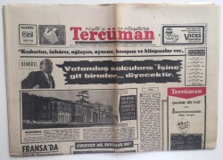 Tercüman Gazetesi 27 Mayıs 1968 -Demirel Vatandaş Solculara İşine Git Birader Diyecektir GZ6345 - 1