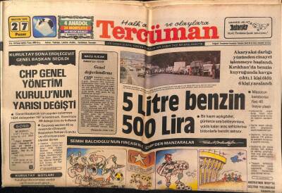 Tercüman Gazetesi 27 Mayıs 1979 - Doğum Günü Hediyesi GZ55207 - 1