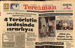 Tercüman Gazetesi 27 Mayıs 1981 - 4 Teröristin İadesinde Israrlıyız GZ69931 - 1