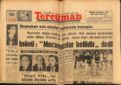 Tercüman Gazetesi 27 Nisan 1963 - Grev Kanunu Dün Mecliste Kabul Edildi GZ65858 - 1