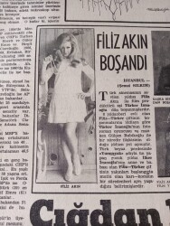 Tercüman Gazetesi 27 Ocak 1974 - Bülent Ecevit Hükümeti Göreve Başladı! - Filiz Akın Boşandı! GZ145054 - 2