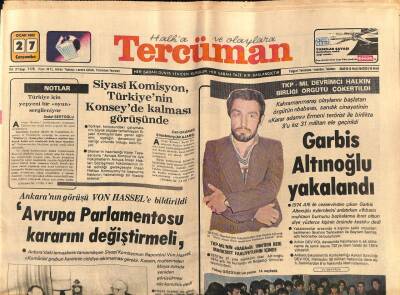 Tercüman Gazetesi 27 Ocak 1982 - Doğum Günü Hediyesi GZ54477 - 1
