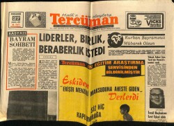 Tercüman Gazetesi 27 Şubat 1960 - İsrail Başbakanı Levi Eşkol Öldü GZ67976 - 1