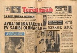 Tercüman Gazetesi 27 Şubat 1968 - Bavyera Başbakanı Dün Şehrimize Geldi GZ67069 - 1