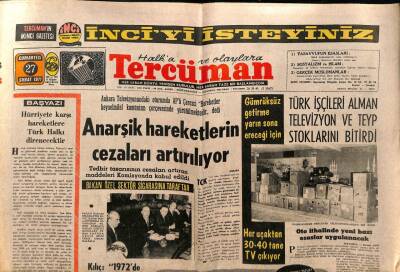 Tercüman Gazetesi 27 Şubat 1971 - Oto İthalinde Yeni Bazı Esaslar Uygulanacak GZ79485 - 1