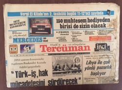 Tercüman Gazetesi 27 Şubat 1984 - Tarihi Mısır Çarşısı Ucuzluğa Veda Diyecek GZ10316 - 1