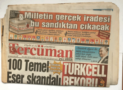 Tercüman Gazetesi 27 Şubat 2007 - Barzaninin Kaşıntısı Arttı GZ5854 - 1