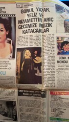 Tercüman Gazetesi 27 Temmuz 1979 - Gönül Yazar , Yeliz Ve Nizamettin Ariç Gecemize Müzik Katacaklar GZ70301 - 4