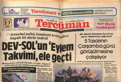 Tercüman Gazetesi 27 Temmuz 1980 - Zeki Alasya , Metin Akpınar Şarkılarıyla Gecemize Renk Katacaklar GZ70647 - 2