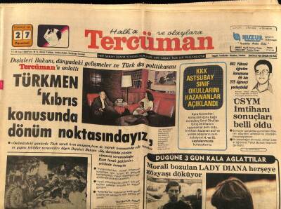Tercüman Gazetesi 27 Temmuz 1981 - Enerji İhtiyacının Yarısını Petrol İle Karşılıyoruz GZ65937 - 1