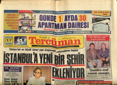 Tercüman Gazetesi 27 Temmuz 1985 - Karpuz Anadoludan Ümitle Getiriliyor ,İstanbulda Sokağa Dökülüyor-Yeşilköyün Adı Atatürk Havalimanı Oluyor GZ118043 - 1