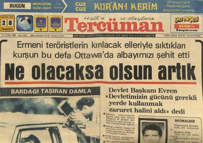 Tercüman Gazetesi 28 Ağustos 1982 - Hülya Süer,Halkın Beni Getirdiği Yerden İnmemeye Çalışıyorum GZ89090 - 1