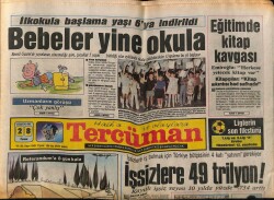 Tercüman Gazetesi 28 Ağustos 1987 - Ve Kocatepe Camii Açılıyor GZ65192 - 1