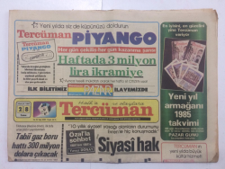 Tercüman Gazetesi 28 Aralık 1984 - Siyasi Hak İadesi Erkendir - GZ15193 - 2