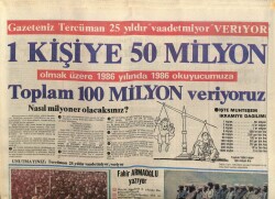 Tercüman Gazetesi 28 Aralık 1985 - Turgut ÖzalMemura Lojman Şart GZ103380 - 1