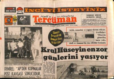 Tercüman Gazetesi 28 Eylül 1970 - 625 Çeşit Kaktüs Yetiştiren Asistan Prof. Kaktüs Adını Aldı GZ87117 - 1