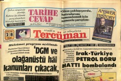 Tercüman Gazetesi 28 Eylül 1980 - Irak-Türkiye Petrol Boru Hattı Bombalandı - Gökben Uzatmalı Sevgilisi Kaya Mutlu İle Evlendi GZ150194 - 1