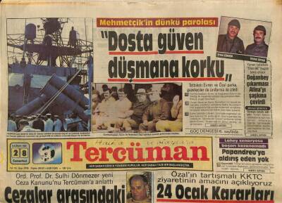 Tercüman Gazetesi 28 Haziran 1986 - Avşar Kızı Şimdi de Gülçiçek Olacak GZ65961 - 2