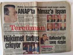 Tercüman Gazetesi 28 Kasım 1991 - Talabani - Apo İttifakı GZ11281 - 2
