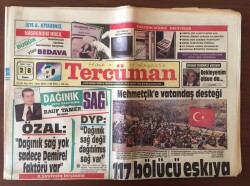Tercüman Gazetesi 28 Mart 1986 - Demirel Türkiyede Meclis Var Siyasi Partiler Var İçi Boş GZ10440 - 2