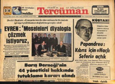 Tercüman Gazetesi 28 Şubat 1982 - Dallasın Sue Ellen ine İzmirden Paha Biçilmez Yatak Örtüsü Gidiyor GZ126181 - 1