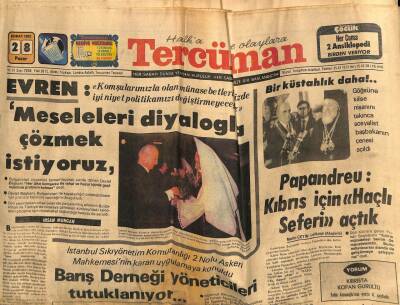 Tercüman Gazetesi 28 Şubat 1982 - Türkiyeye Yapılacak Olan ABD Yardımı 819 Milyon Dolara Çıkarıldı GZ74740 - 1