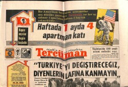 Tercüman Gazetesi 28 Temmuz 1969 - Tasarruf Bonosu Değiştirme İşlemi 1 Ağustosta Başlıyor GZ65670 - 2