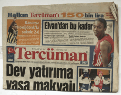 Tercüman Gazetesi 29 Ağustos 2004 - 518 Bin Türkü Ermeniler Kesti GZ5652 - 1