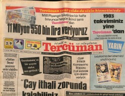 Tercüman Gazetesi 29 Aralık 1982 - Avukatı , Türkeş İçin 12. Tahliye Talebinde Bulundu GZ67050 - 1