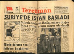 Tercüman Gazetesi 29 Eylül 1961 - Sabah Başlayan İhtilal Öğleye Doğru Biraz Yatıştı , Sonra Tekrar Alevlendi GZ67403 - 1