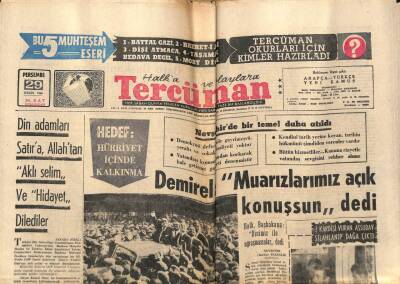 Tercüman Gazetesi 29 Eylül 1966 - Fatma Girik Hakime Beni Affedin Diye Yalvardı GZ54026 - 1