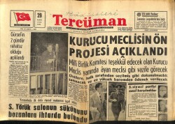 Tercüman Gazetesi 29 Kasım 1960 - İnönü Resim Çektirip Gazetecilerle Konuştu GZ67215 - 1