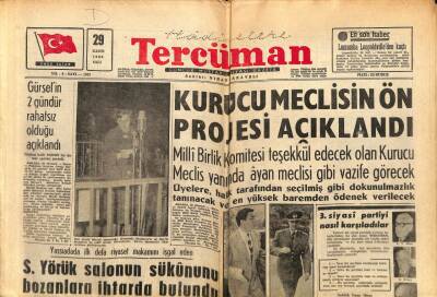 Tercüman Gazetesi 29 Kasım 1960 - İnönü Resim Çektirip Gazetecilerle Konuştu GZ67677 - 2