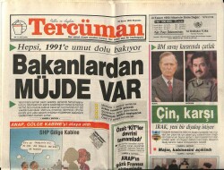 Tercüman Gazetesi 29 Kasım 1990 - Irak Yeni Bir Diyalog İstiyor GZ61428 - 2