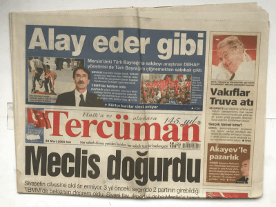 Tercüman Gazetesi 29 Mart 2005 - Kamuda İşçi Maaşı Özeli Katladı GZ5809 - 2