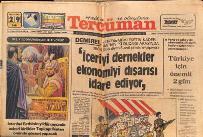 Tercüman Gazetesi 29 Mayıs 1979 - Doğum Günü Hediyesi GZ55118 - 1