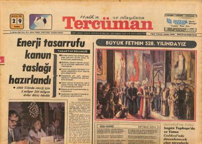Tercüman Gazetesi 29 Mayıs 1981 - Toros Gübre Ve Kimya Tesisleri Hizmete Girdi - Manisa Ve Giresunda 28.172 Silah Bulundu GZ127175 - 1