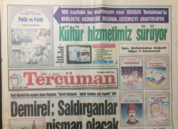 Tercüman Gazetesi 29 Mayıs 1992 - Naim Sınıfta Kalacak - GZ15000 - 1