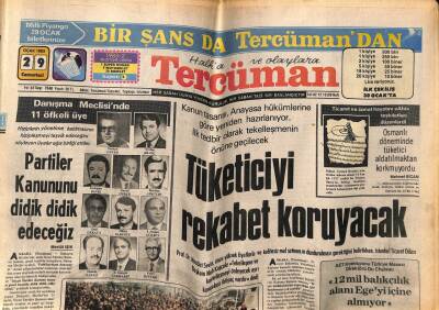 Tercüman Gazetesi 29 Ocak 1983 - Doğum Günü Hediyesi GZ53977 - 1